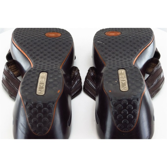 Cole‎ Haan Sz 9 B Black Slide Leather Women Sandals - Picture 6 of 7